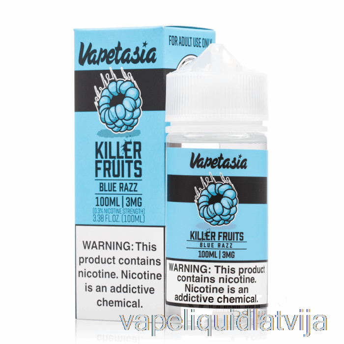 Blue Razz - Vapetasia - 100ml 6mg Vape šķidrums